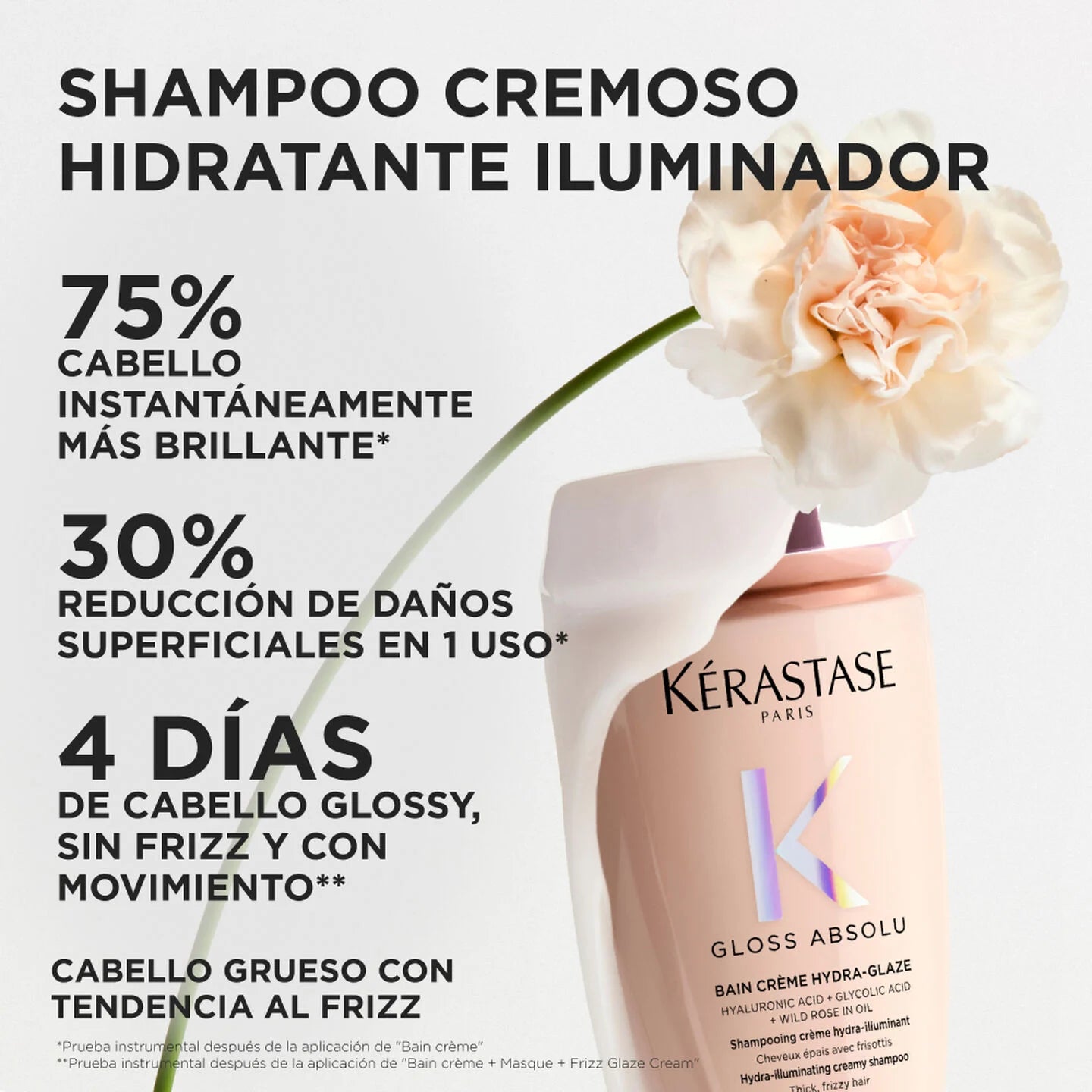 SHAMPOO BAIN CRÈME HYDRA-GLAZE