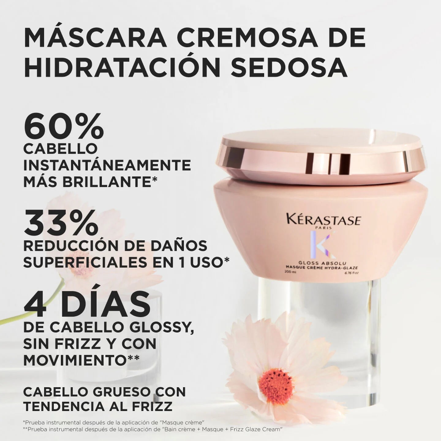 MÁSCARA MASQUE CRÈME HYDRA-GLAZE KÉRASTASE