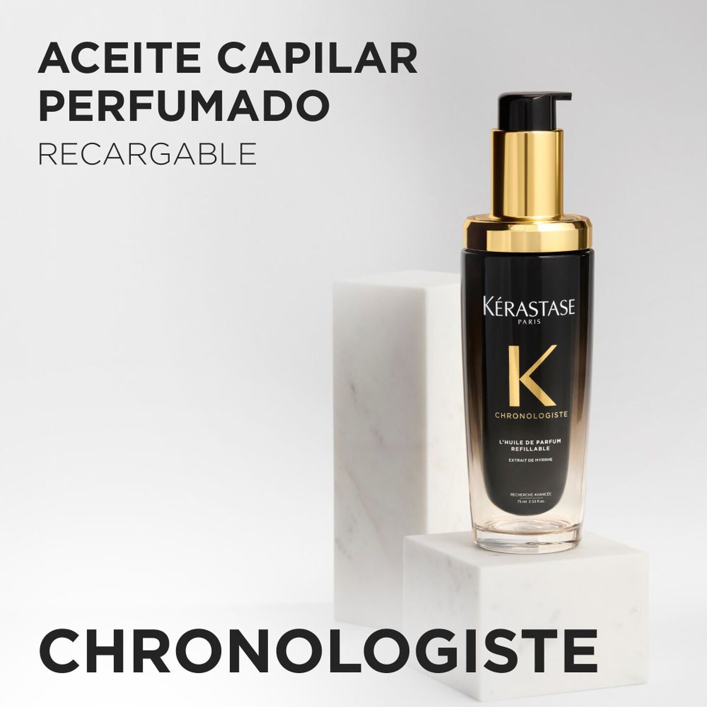 PERFUME CAPILAR REVITALIZANTE EN ACEITE RECARGABLE