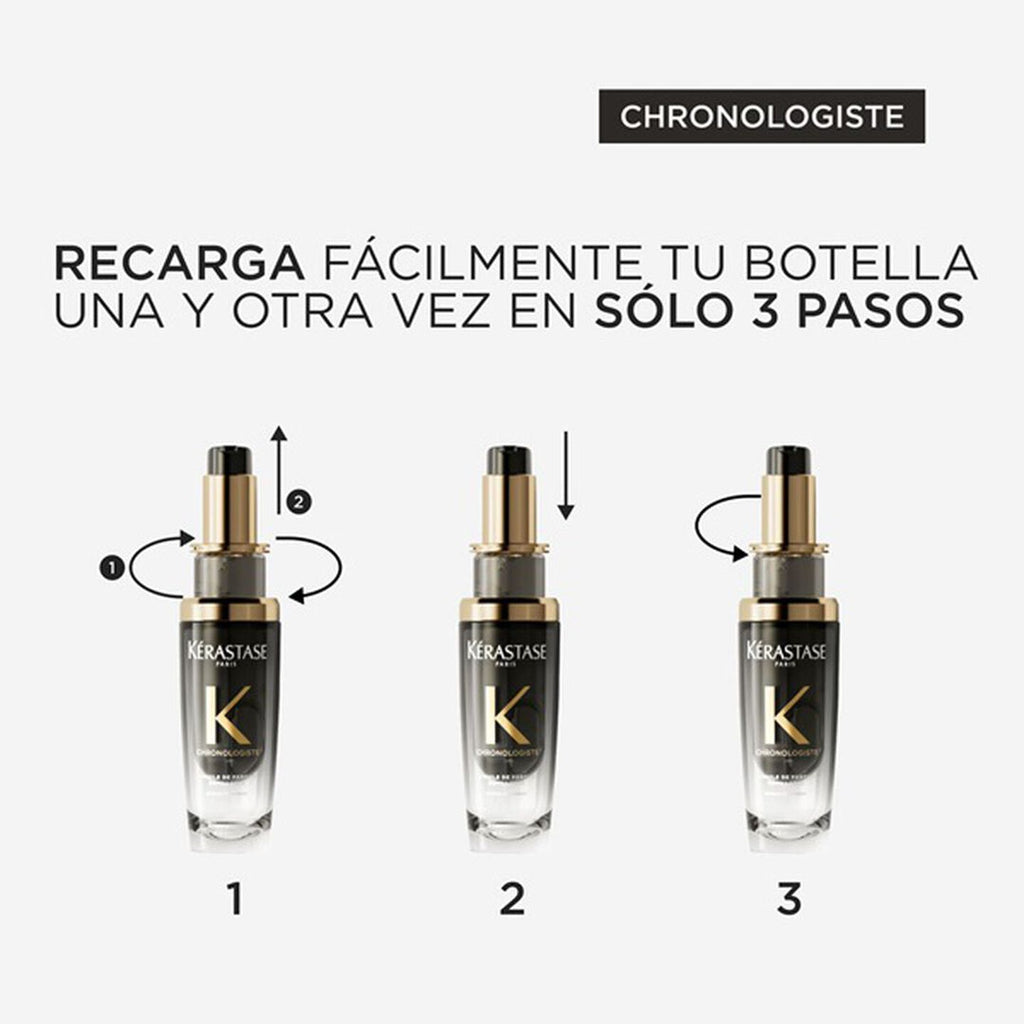 PERFUME CAPILAR REVITALIZANTE EN ACEITE RECARGABLE