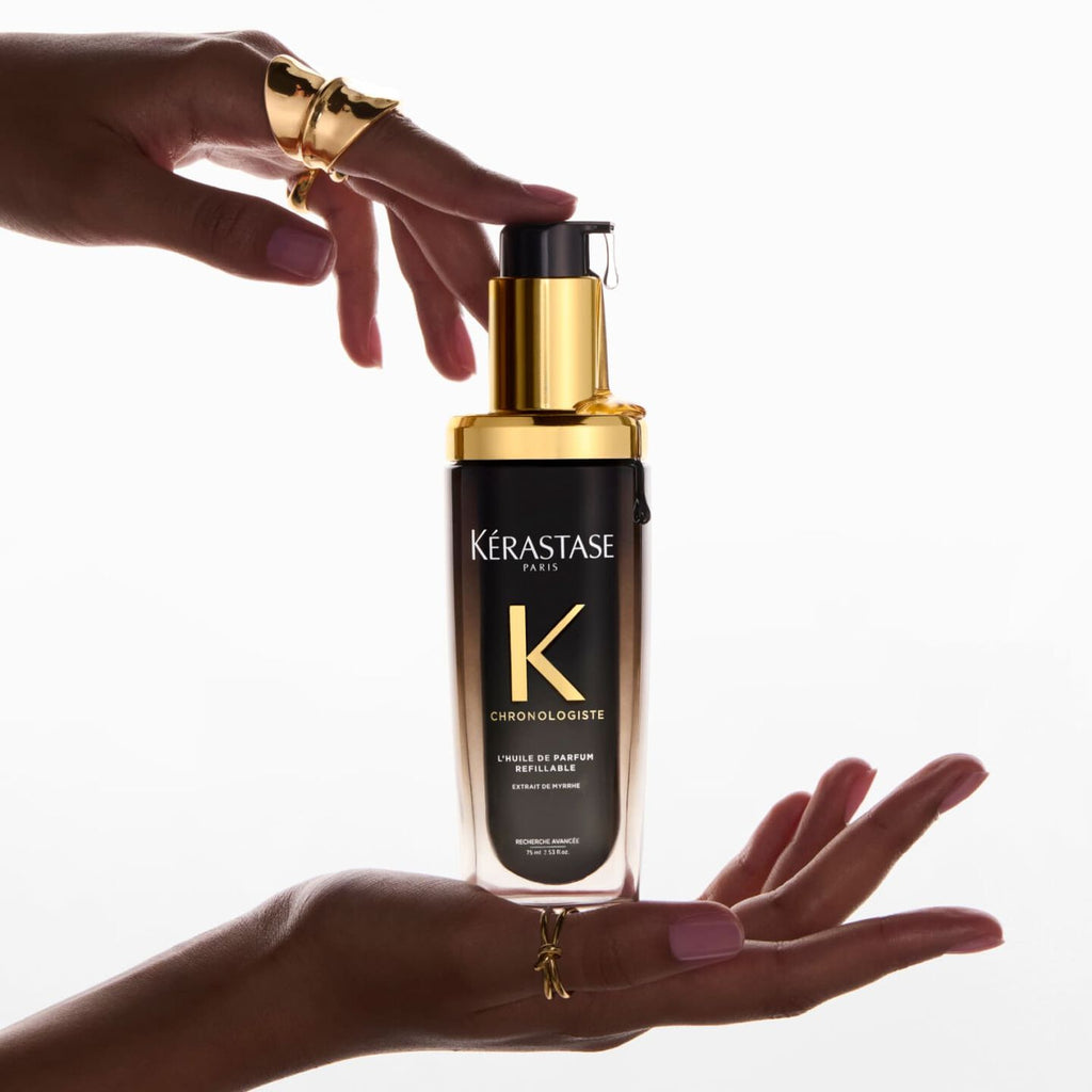 PERFUME CAPILAR REVITALIZANTE EN ACEITE RECARGABLE