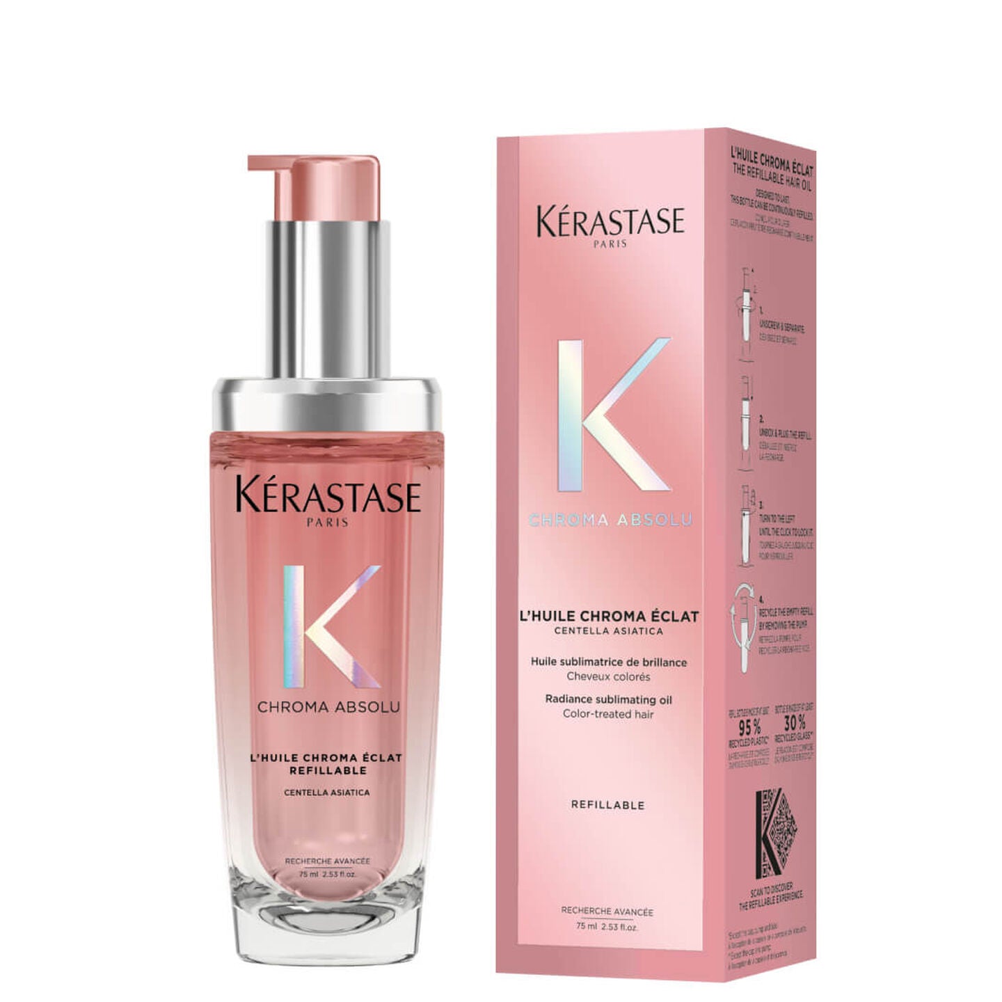 ACEITE COLOR VIBRANTE CHROMA ÉCLAT RADIANCE RECARGABLE