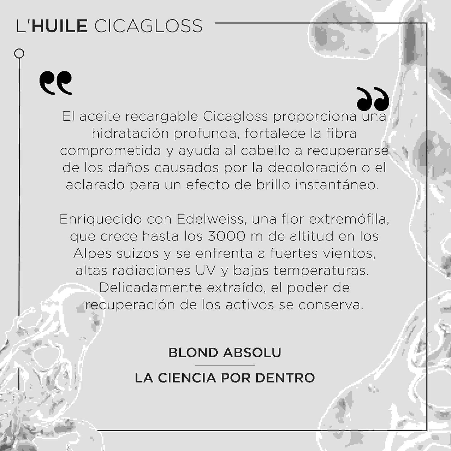 ACEITE HIDRATANTE L'HUILE CICAGLOSS RECARGABLE